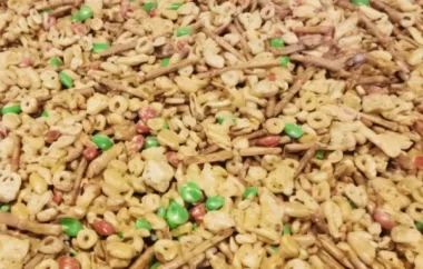 Delicious and Easy White Chocolate Snack Mix Recipe