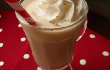 Delicious and Festive Eggnog Coffee Punch Recipe
