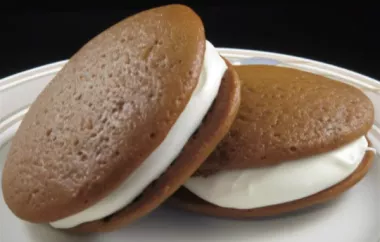 Delicious and Festive Gingerbread Whoopie Pies