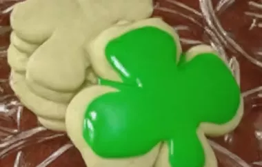 Delicious and Festive Irish Shamrock Cookies