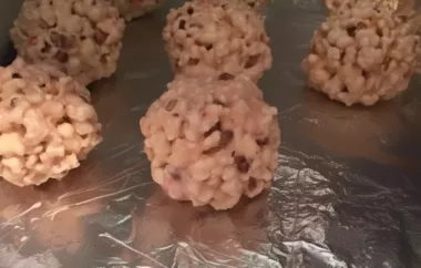 Delicious and Festive Peppermint Popcorn Balls