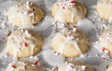 Delicious and festive Peppermint Snowballs recipe