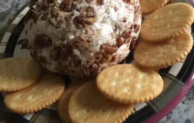 Delicious and Festive Thanksgiving Cheese Ball Recipe