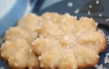 Delicious and Flaky Butter Snow Flakes Recipe