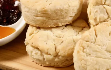 Delicious and Flaky Homemade Biscuits Recipe