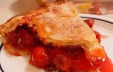 Delicious and Flaky Perfect Cherry Pie Recipe
