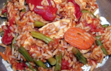 Delicious and flavorful American-style Jollof Rice recipe