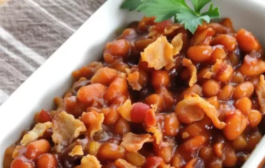 Delicious and Flavorful Apple Baked Beans Recipe