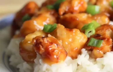 Delicious and Flavorful Asian Orange Chicken Recipe