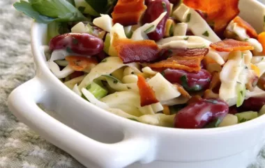 Delicious and Flavorful Bean and Bacon Salad Recipe