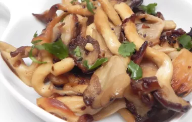 Delicious and flavorful Chanterelle Shazam recipe