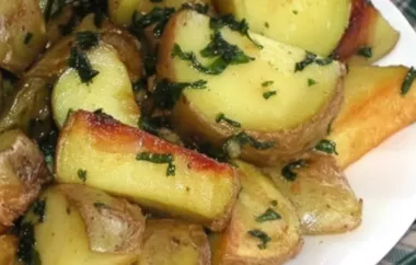 Delicious and Flavorful Cilantro and Garlic Potatoes