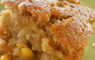 Delicious and Flavorful Crazy Sweet Corn Pudding Recipe