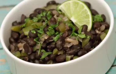 Delicious and Flavorful Cuban-Style Black Beans Recipe