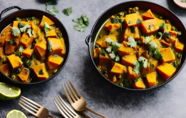Delicious and Flavorful Curried Kabocha Recipe