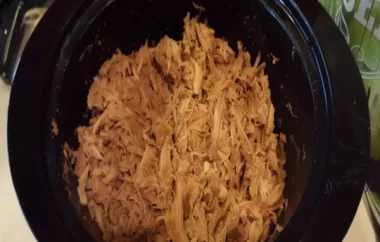 Delicious and Flavorful Garlic Pulled Pork Recipe