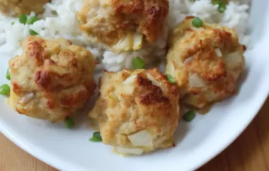 Delicious and Flavorful Ginger Chicken Meatballs Recipe
