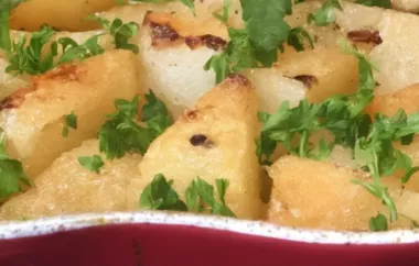 Delicious and Flavorful Greek Garlic Lemon Potatoes