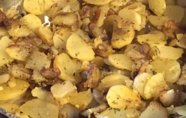 Delicious and Flavorful Homemade Garlic Home Fries