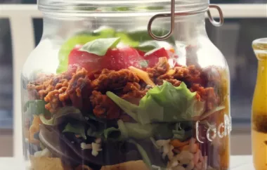 Delicious and Flavorful Italian Taco Salad Recipe