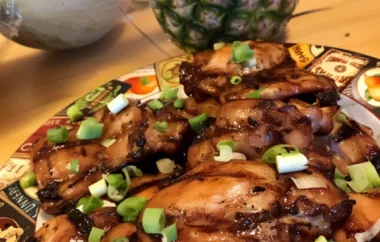 Delicious and Flavorful Korean BBQ Chicken Recipe