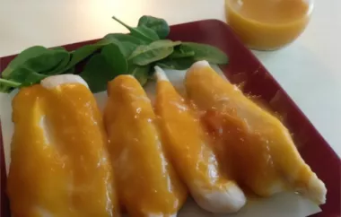 Delicious and flavorful mango-apricot glazed pork tenderloin