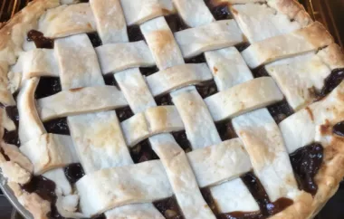 Delicious and Flavorful Meatless Mincemeat Pie Recipe