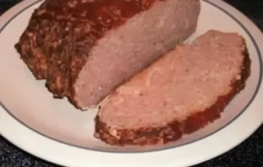 Delicious and flavorful meatloaf with a California twist