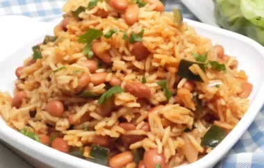 Delicious and Flavorful Mexican Rice and Beans Recipe