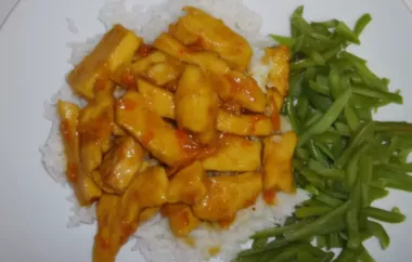 Delicious and flavorful Orange Curried Chicken recipe