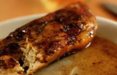 Delicious and Flavorful Rosemary Chicken with a Tangy Orange Maple Glaze