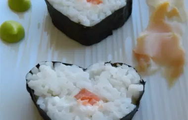 Delicious and Flavorful Sarah's Special Sushi Recipe