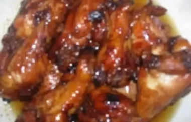 Delicious and Flavorful Sesame Oil Chicken Wings Recipe