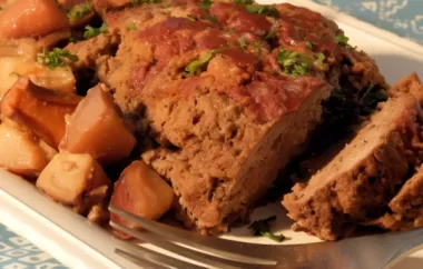 Delicious and Flavorful slow cooker meatloaf recipe