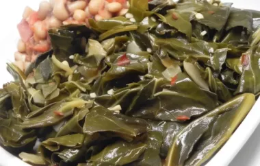 Delicious and Flavorful Smoky Vegetarian Collard Greens