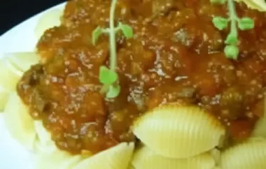 Delicious and Flavorful Spaghetti Sauce Recipe