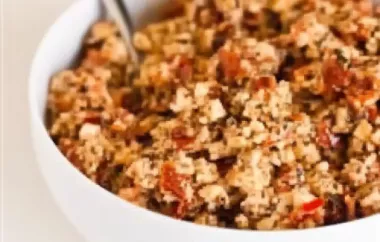 Delicious and Flavorful Sundried Tomato and Red Pepper Tapenade Recipe