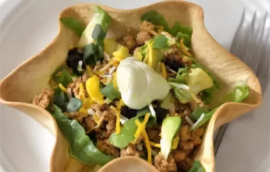 Delicious and Flavorful Taco Salad Recipe