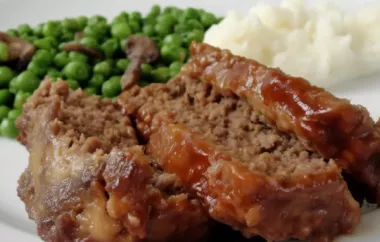 Delicious and Flavorful Upside-Down Barbeque Meatloaf