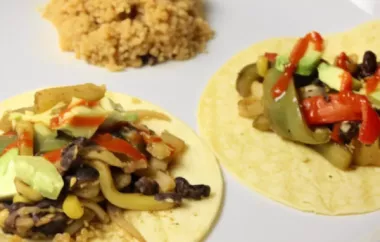 Delicious and Flavorful Vegan Fajitas Recipe