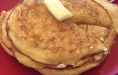 Delicious and Fluffy Cornbread Pancakes Recipe
