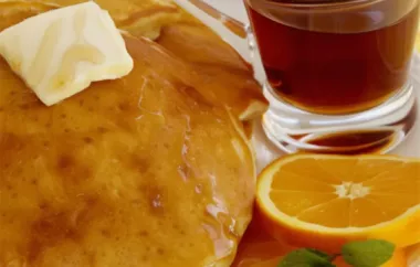 Delicious and Fluffy Creamsicle Pancakes Recipe