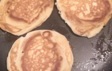 Delicious and Fluffy Creamy Peanut Butter Pancakes