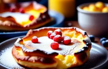 Delicious and Fluffy Dutch Babies Recipe