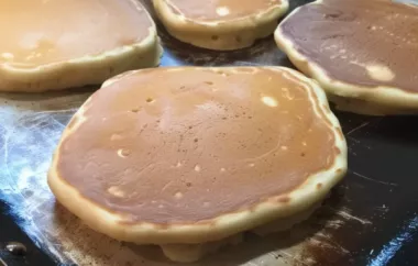 Delicious and Fluffy Sourdough Buttermilk Pancakes Recipe