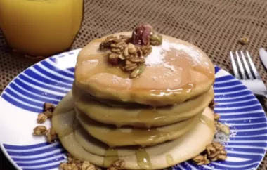 Delicious and Fluffy Vegan Pumpkin Pancakes Recipe