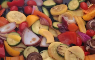 Delicious and Fresh Marinated Vegetable Salad Recipe