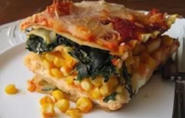 Delicious and fresh Summer Garden Lasagna recipe