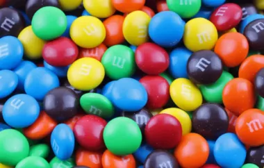 Delicious and Fun Candy Coated Chocolate Pieces Recipe