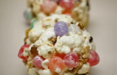 Delicious and Fun Marshmallow Popcorn Balls Recipe